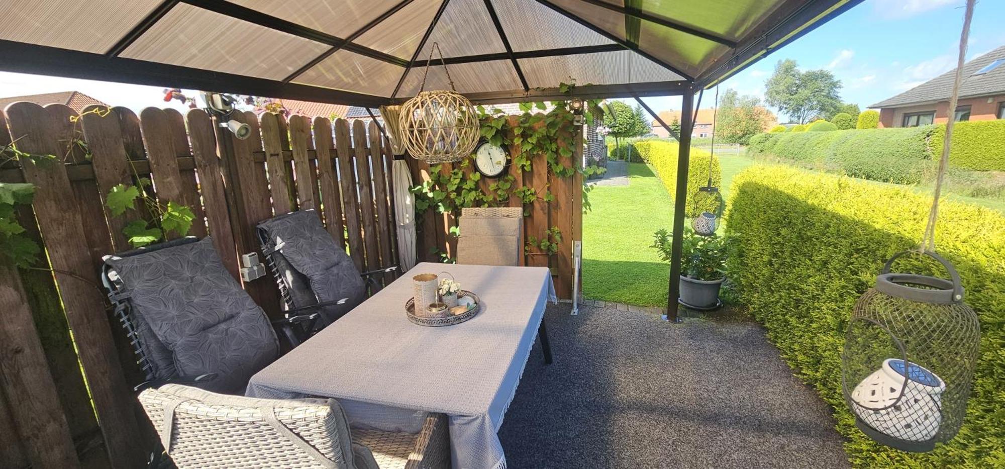 Ferienwohnung Haus Moorblick Mit Garten In Kanallage Wiesmoor Exterior photo